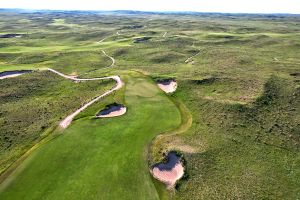 Sand Hills 5th Approach Aerial